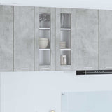 Hanging Cabinet Concrete Grey 60 x 31 x 80 cm Engineered Wood 884317