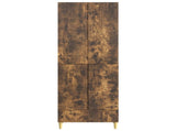 Cabinet Set 2 pcs Smoked Oak 66 x 34.5 x 95 cm Engineered Wood 3416534