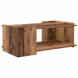 Coffee Table Old Wood 90 x 50 x 33 cm Engineered Wood 8001000