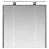 Bathroom Mirror Cabinet Grey Sonoma 63.5 x 16 x 62.5 cm 889164