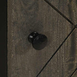 Sideboard Black 40x33x75 cm Solid Wood Mango 4017708