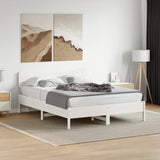 Headboard White 160 cm Solid Wood Pine 844770