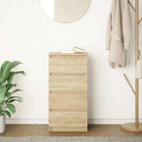 Sideboard Sonoma Oak 37.5x35x76 cm Engineered Wood 861753