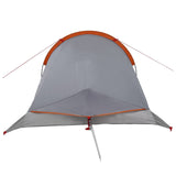 Backpacking Tent Grey and Orange 2-Person 42018576