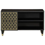 TV Cabinet 80x31x46 cm Solid Wood Mango 358335