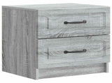 Bedside Cabinet Grey Sonoma 43 x 34.5 x 44.5 cm Engineered Wood 895687