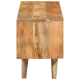 TV Cabinet 110x30x41 cm Solid Wood Mango 352783