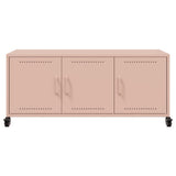 TV Cabinet Pink 100.5x39x43.5 cm Steel 846645