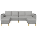 Sofa Set 3 pcs Cloud grey Fabric 3335120