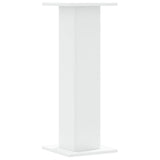 Plant Stands 2 pcs White 30x30x80 cm Engineered Wood 3307864