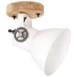 Industrial Wall/Ceiling Lamps 2 pcs White 20x25 cm E27 320519