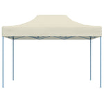 Professional Folding Party Tent 3x4 m Steel Cream 48892