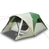 Family Tent Tunnel 6-Person Green Waterproof 4009458