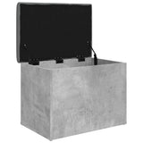 Storage Bench Concrete Grey 62x42x45 cm Engineered Wood 835043