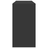 Sink Cabinet Black 90x29x55 cm Engineered Wood 848123