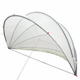 Pool Dome Folding Manual Grey and Orange 472 x 460 x 229 cm 42001118