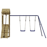 ZNTS Outdoor Playset Impregnated Wood Pine 3155818