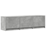 TV Cabinet with LED with LED Concrete Grey 140 x 34 x 40 cm 3418704