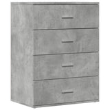 Sideboards 2 pcs Concrete Grey 60x39x80 cm Engineered Wood 3276626