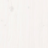 Bed Frame without Mattress White 90x190 cm Solid Wood Pine 855377