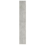 Book Cabinet/Room Divider Concrete Grey 40x30x198 cm 811641