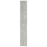 Book Cabinet/Room Divider Concrete Grey 40x30x198 cm 811641