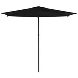 Garden Parasol with Base 270 x 270 cm Polyester Rectangular 42036191