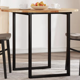 Table Top Round 90x2 cm Solid Wood Acacia 4008699