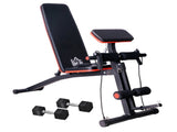 Adjustable Reclined Dumbbell Bench Weight Lifting Set Folding Sit Up Ab Bench Home Training Gym T3398P425172