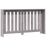 Radiator Cover Grey Sonoma 149x20x82 cm Engineered Wood 852749