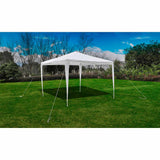 3 x 3m Pyramid-Roof Garden Gazebo Pavilion 90332