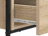Desk with Storage Sonoma Oak 120 x 50 x 75 cm 8007997