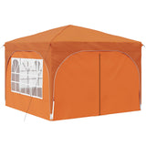 Pop-up Party Tent 290 x 290 x 245 cm Orange 42019877