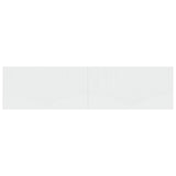 Wall-Mounted Headboard HOORN White Engineered Wood 897365