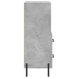 Sideboard Concrete Grey 34.5x34x90 cm Engineered Wood 828680