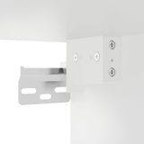 Wall Mounted TV Cabinet White 40x34,5x80 cm 816672