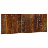 ZNTS Headboard Multicolour 140 cm Solid Wood Reclaimed 4017498