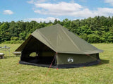 Family Tent Army Green 8-Person Polycotton 42017497