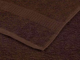 Hand Towels "FROGN" 10 pcs Brown 50x100 cm 360 gsm 136760