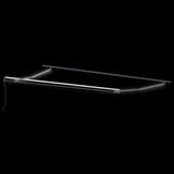 Awning Frame Anthracite 500 x 300 cm Aluminium 313263