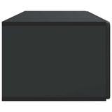 Wall-Mounted TV Cabinet Black 98 x 41 x 30 cm Engineered Wood 898356