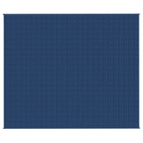 Weighted Blanket Blue 220x260 cm 11 kg Fabric 350802