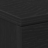 Bedside Cabinets 2 pcs Black Oak 38x35x55 cm Engineered Wood 862429