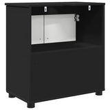 Bathroom Cabinet Black 61 x 35 x 64 cm Engineered wood & Metal 883285