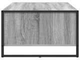 Coffee Table Grey Sonoma 80 x 50 x 40 cm Engineered Wood 886435
