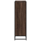Book Cabinet Brown Oak 65.5x33x107.5 cm Engineered Wood 849163