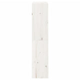 Book Cabinet/Room Divider White 60x30x135.5 cm Solid Wood Pine 808169