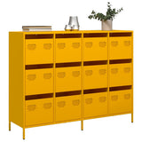 Sideboard Mustard Yellow 135x39x103.5 cm Cold-rolled Steel 3307176