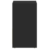 Bathroom Cabinet Black 60x33x61 cm Engineered Wood 802643