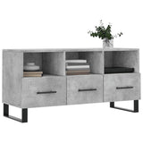 TV Cabinet Concrete Grey 102x36x50 cm Engineered Wood 829064